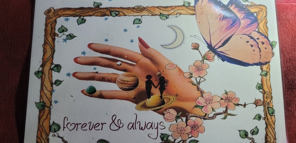 Handmade anniversary card